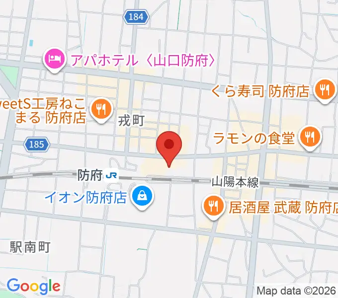 FMわっしょいの地図