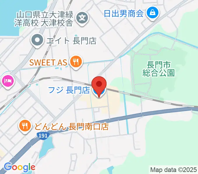 FM AQUAの地図