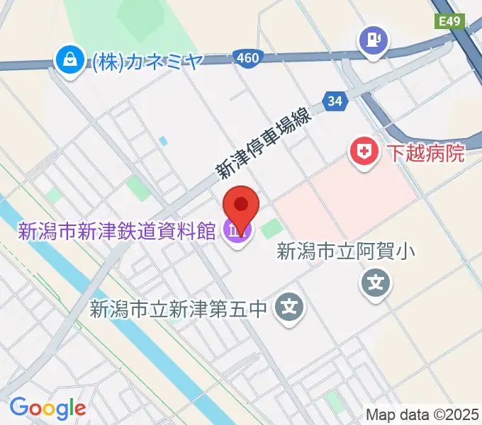 ラジオ・チャットの地図