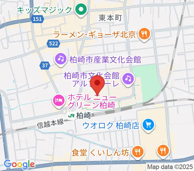 FMピッカラの地図