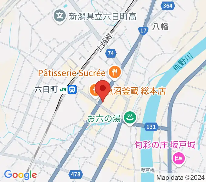 FMゆきぐにの地図