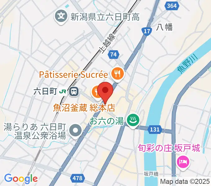 FMゆきぐにの地図