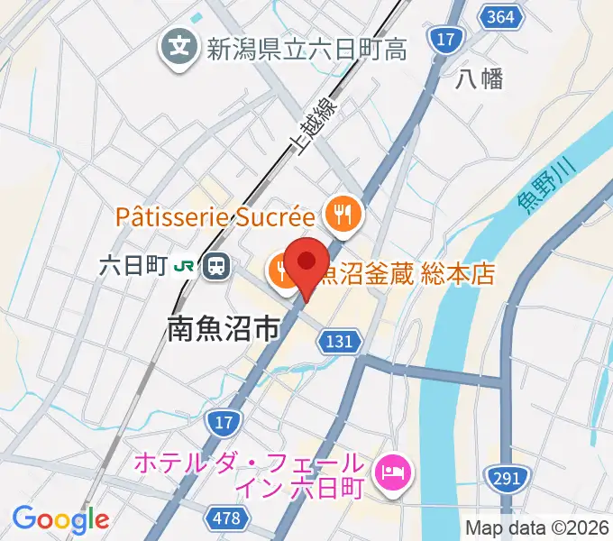FMゆきぐにの地図