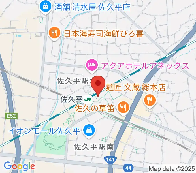 FMさくだいらの地図