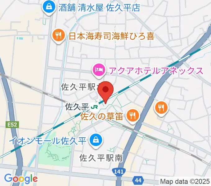 FMさくだいらの地図