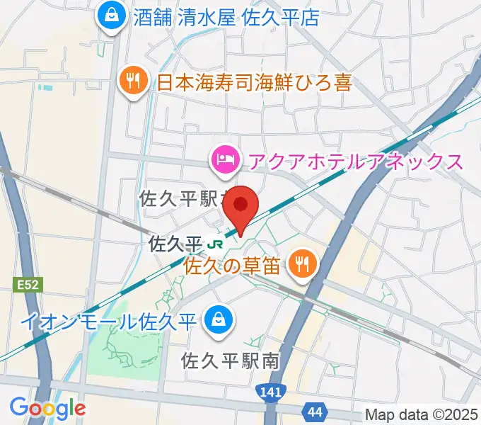 FMさくだいらの地図