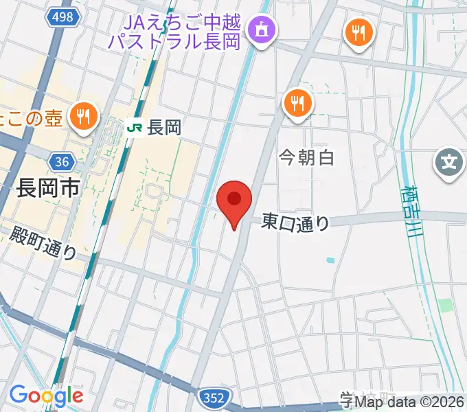 FMながおかの地図