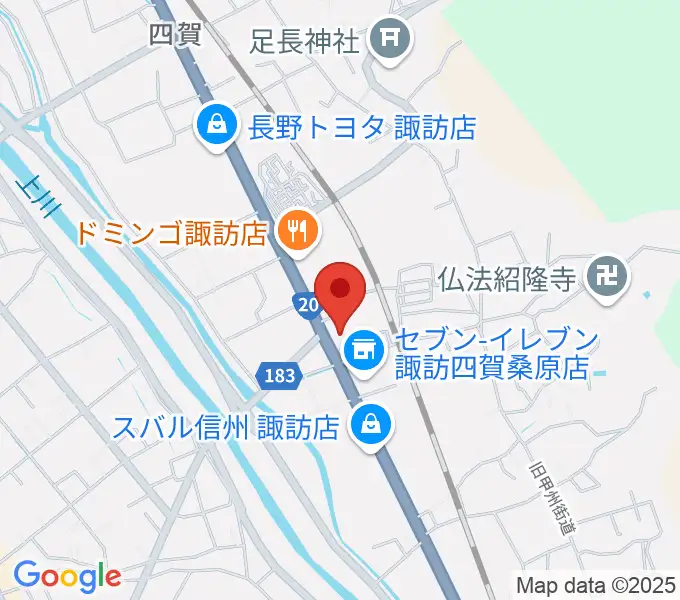 エルシーブイFM769の地図