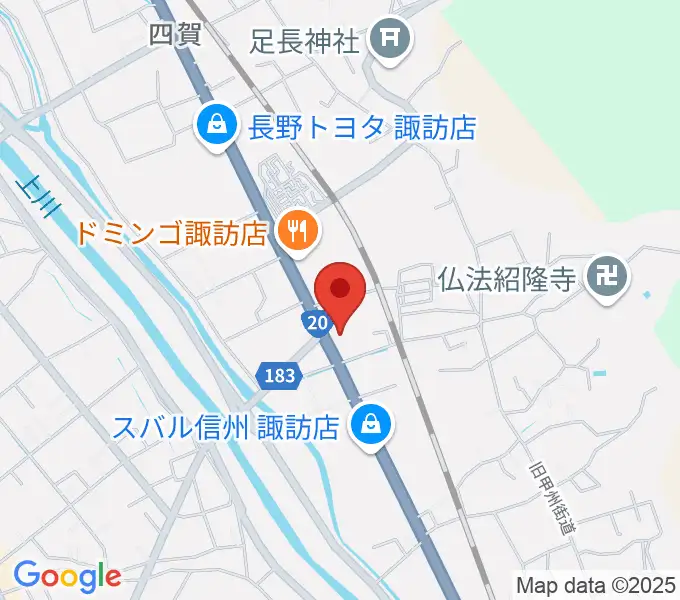 エルシーブイFM769の地図