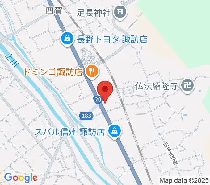 エルシーブイFM769の地図