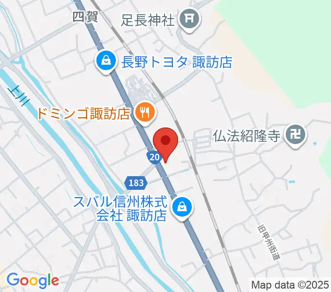 エルシーブイFM769の地図
