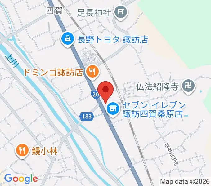 エルシーブイFM769の地図