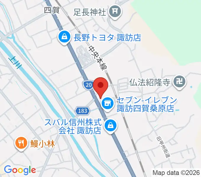 エルシーブイFM769の地図