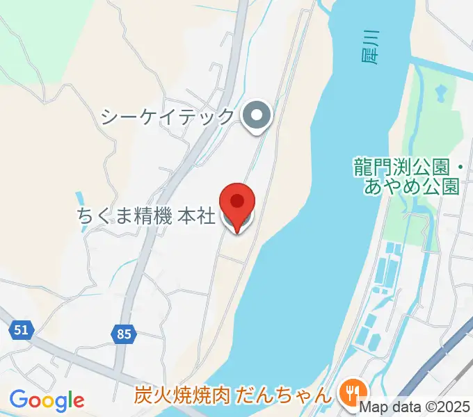 あづみ野エフエムの地図