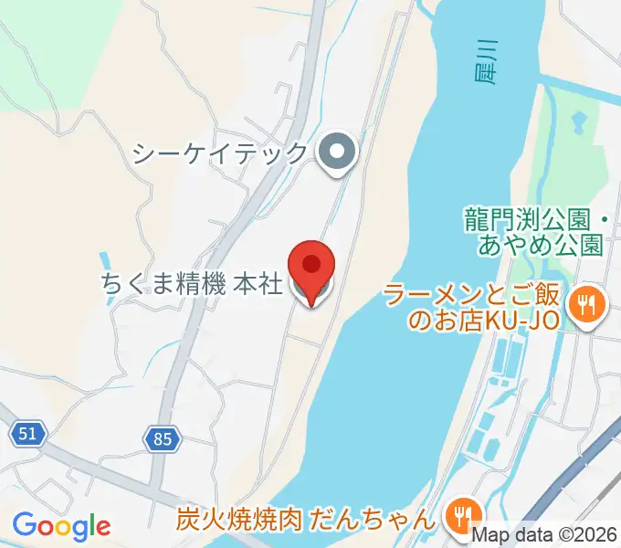 あづみ野エフエムの地図