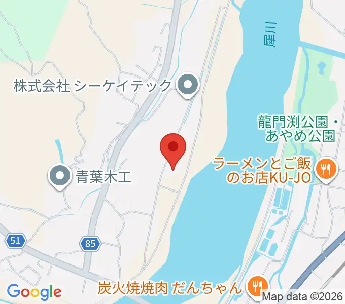 あづみ野エフエムの地図