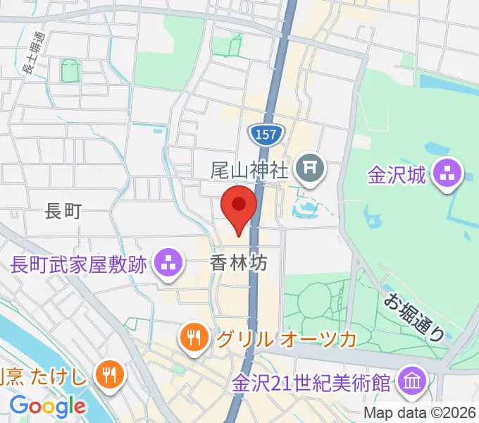 ラジオかなざわの地図