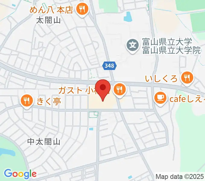 エフエムいみずの地図