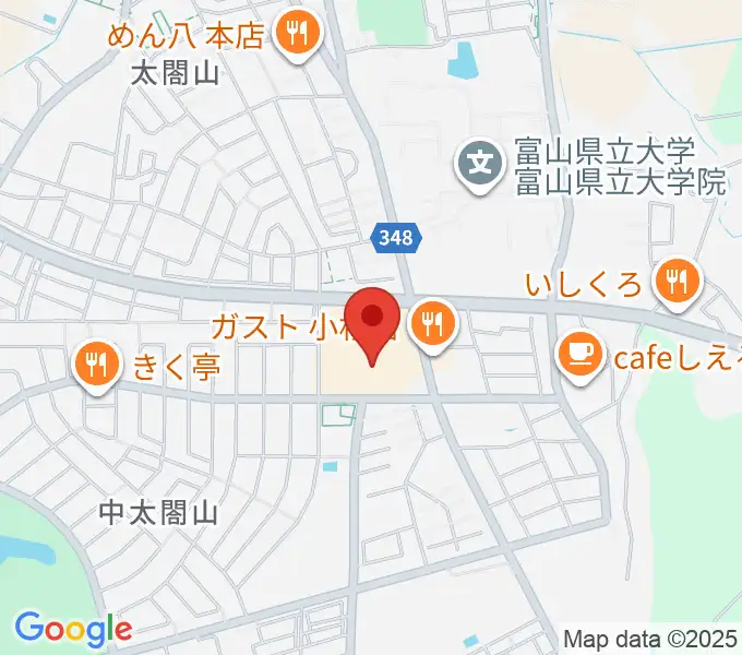 エフエムいみずの地図