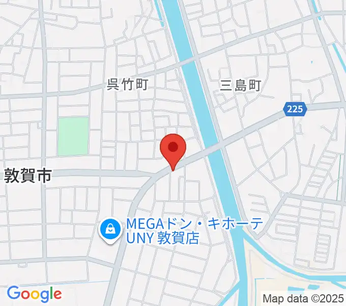 敦賀FM ハーバーステーションの地図