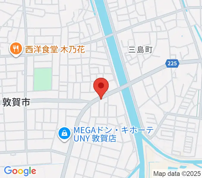 敦賀FM ハーバーステーションの地図