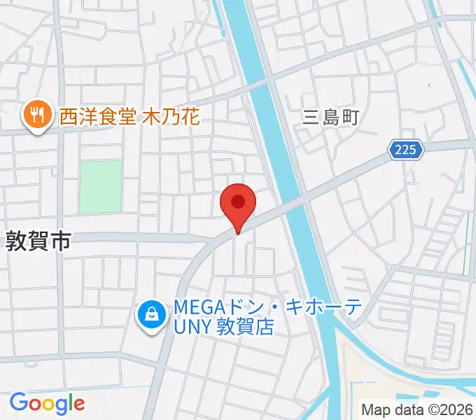 敦賀FM ハーバーステーションの地図