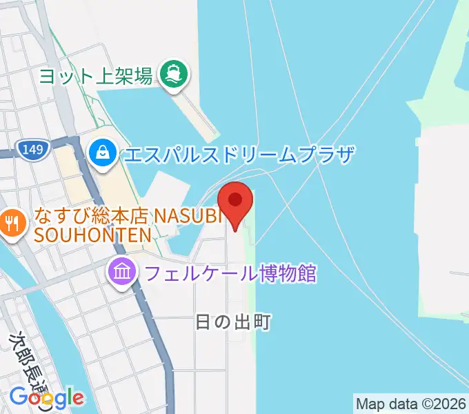 エフエムしみず マリンパルの地図