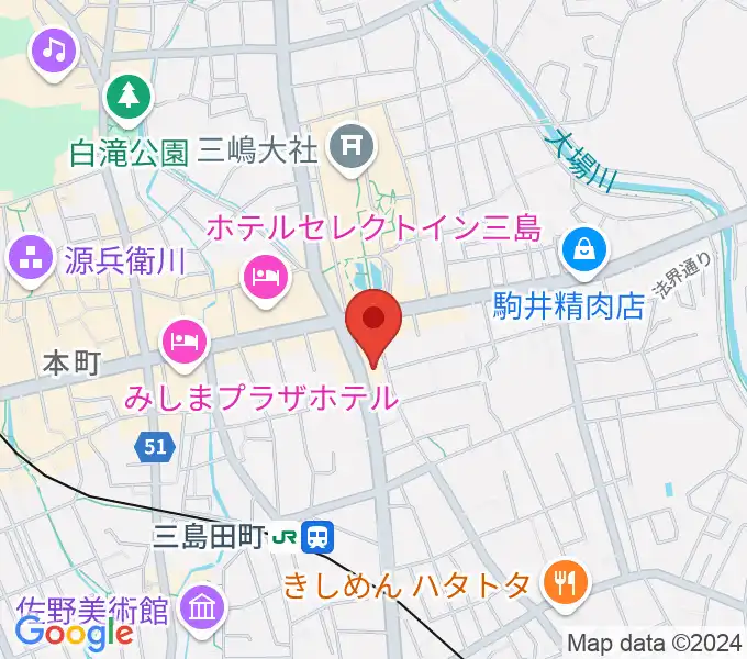 ボイス・キューの地図