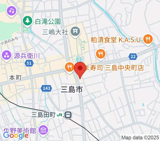 ボイス・キューの地図
