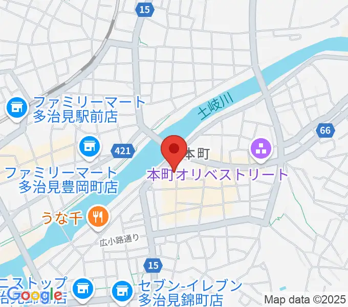 FM PiPiの地図