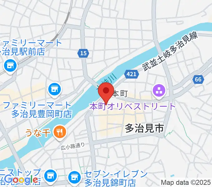 FM PiPiの地図