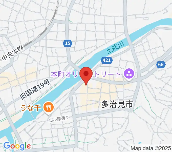 FM PiPiの地図