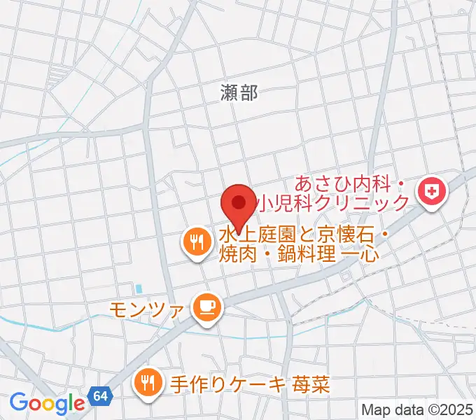 ピアノ教室luce 一宮瀬部校の地図