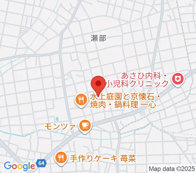 ピアノ教室luce 一宮瀬部校の地図