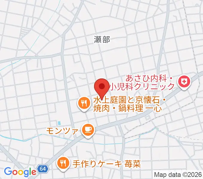 ピアノ教室luce 一宮瀬部校の地図
