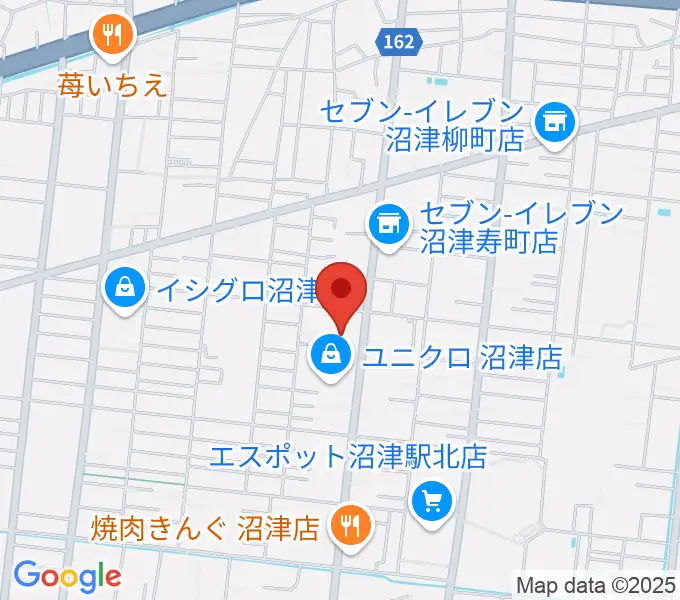 沼津コーストエフエムの地図