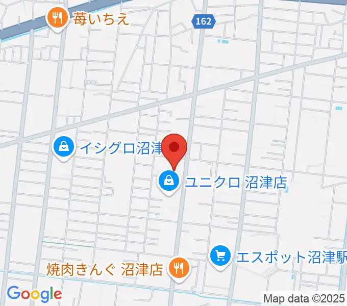 沼津コーストエフエムの地図
