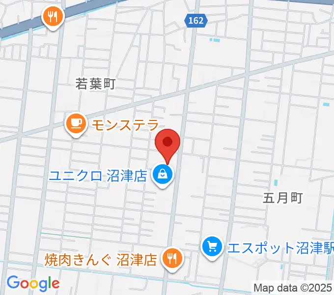 沼津コーストエフエムの地図