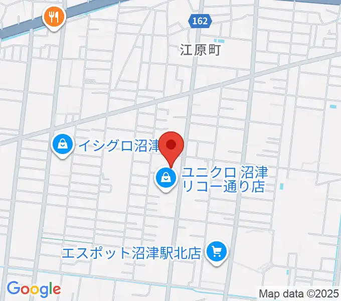 沼津コーストエフエムの地図