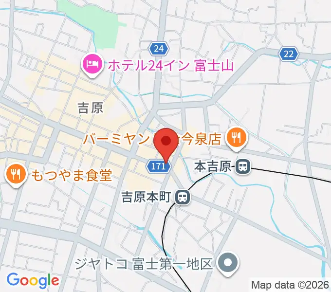 ラジオエフ Radio-fの地図