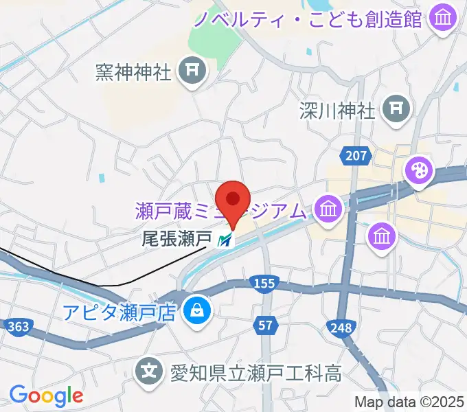 ラジオサンキュー（RADIO SANQ）の地図