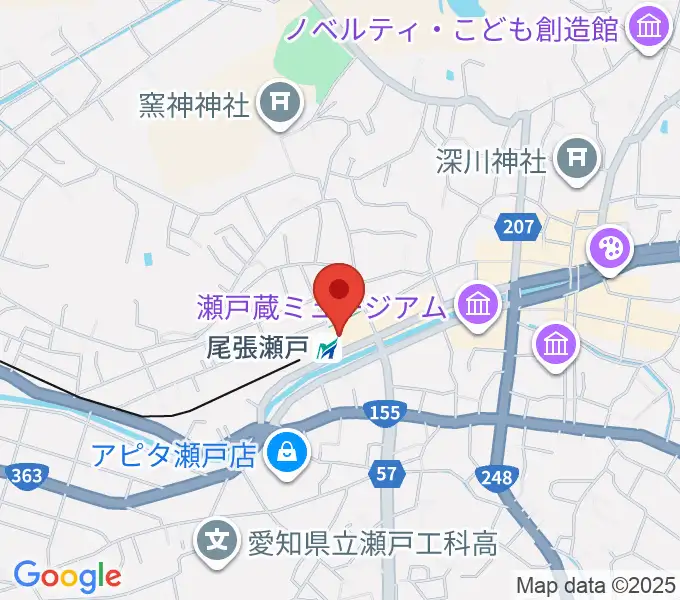 ラジオサンキュー（RADIO SANQ）の地図