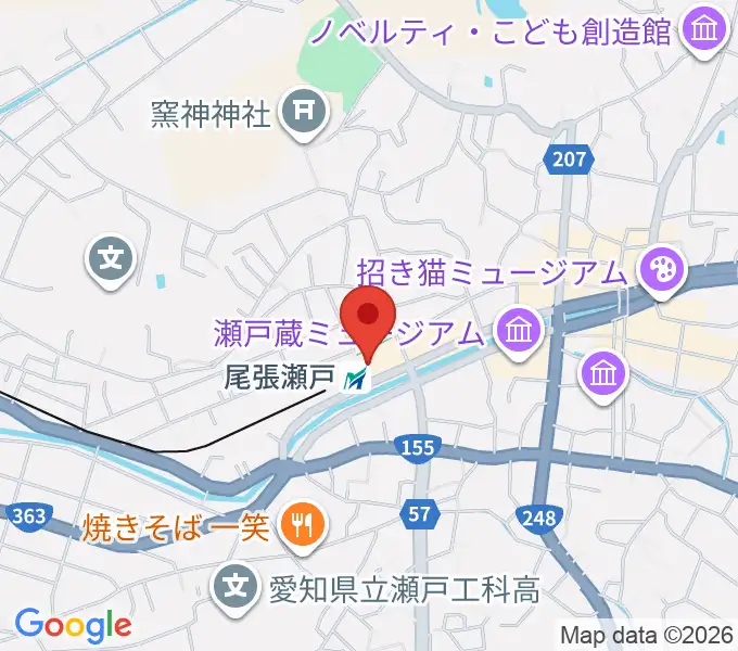 ラジオサンキュー（RADIO SANQ）の地図