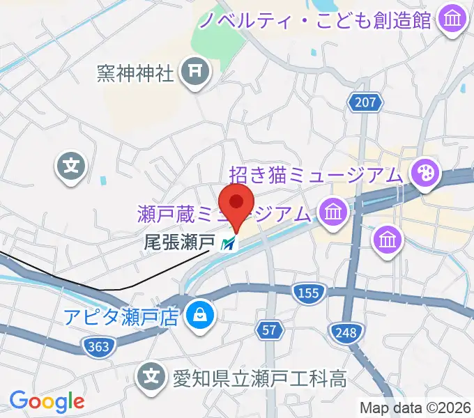 ラジオサンキュー(RADIO SANQ)の地図