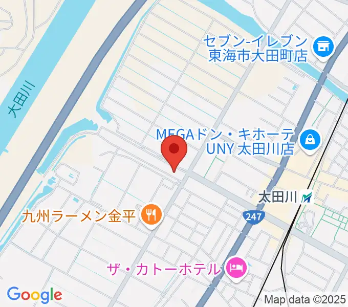 メディアスエフエムの地図