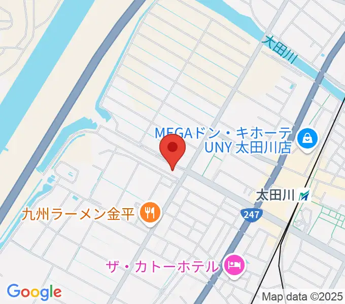 メディアスエフエムの地図