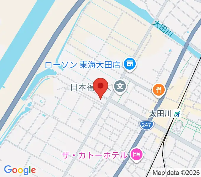 メディアスエフエムの地図
