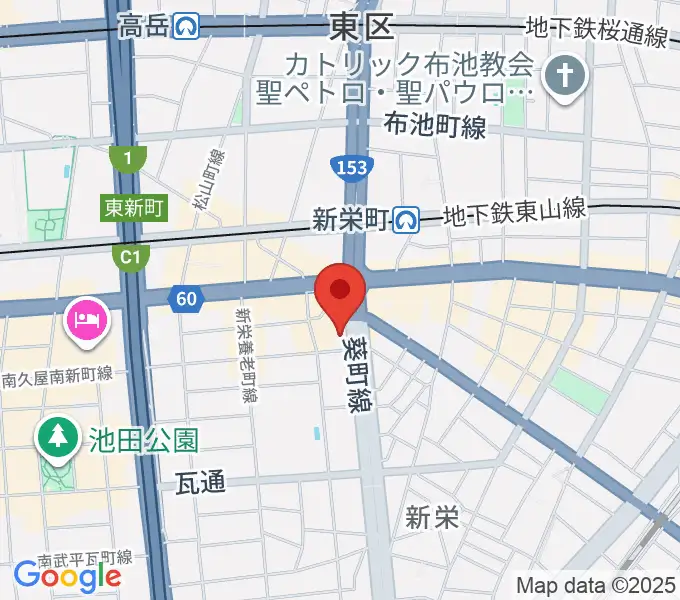 MID-FM761の地図