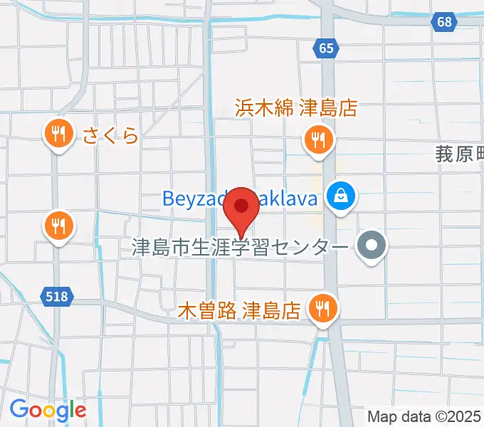 エフエムななみの地図