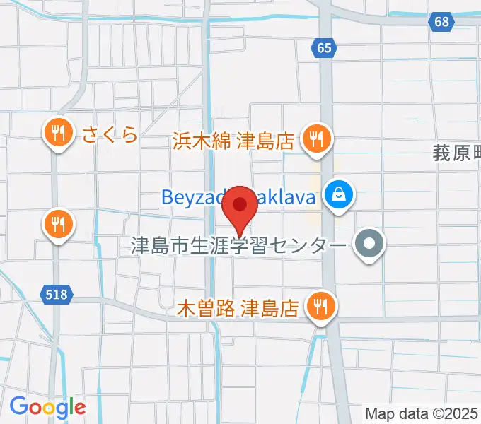 エフエムななみの地図